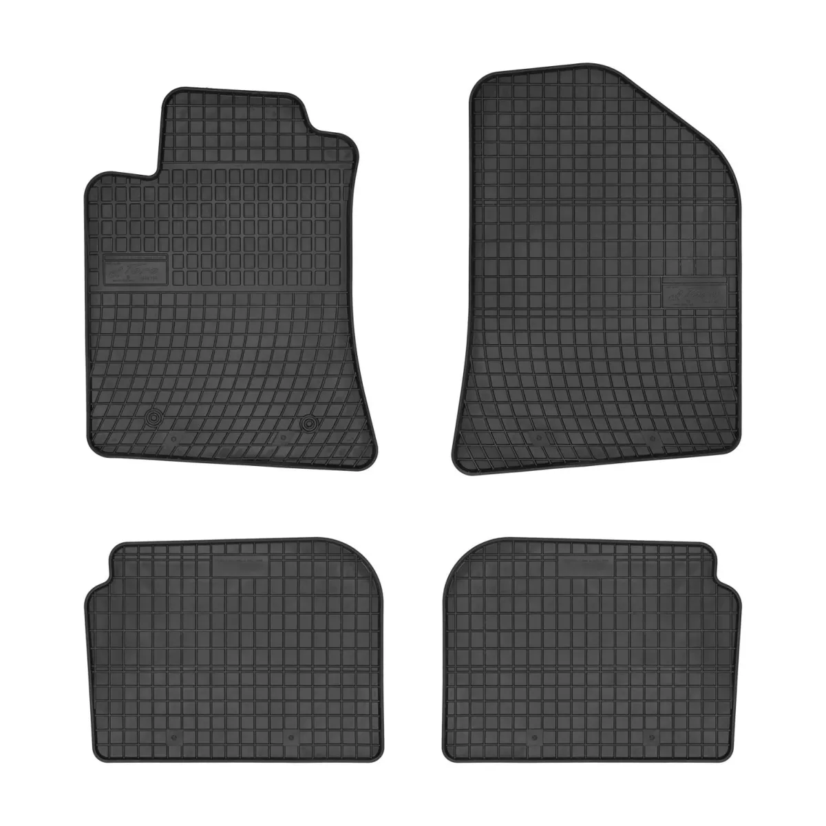 Коврики Frogum Toyota Avensis II T250 від 2003-2008 в салон резиновые (0800)