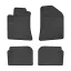 Коврики Frogum Toyota Avensis II T250 від 2003-2008 в салон гумові (0800)