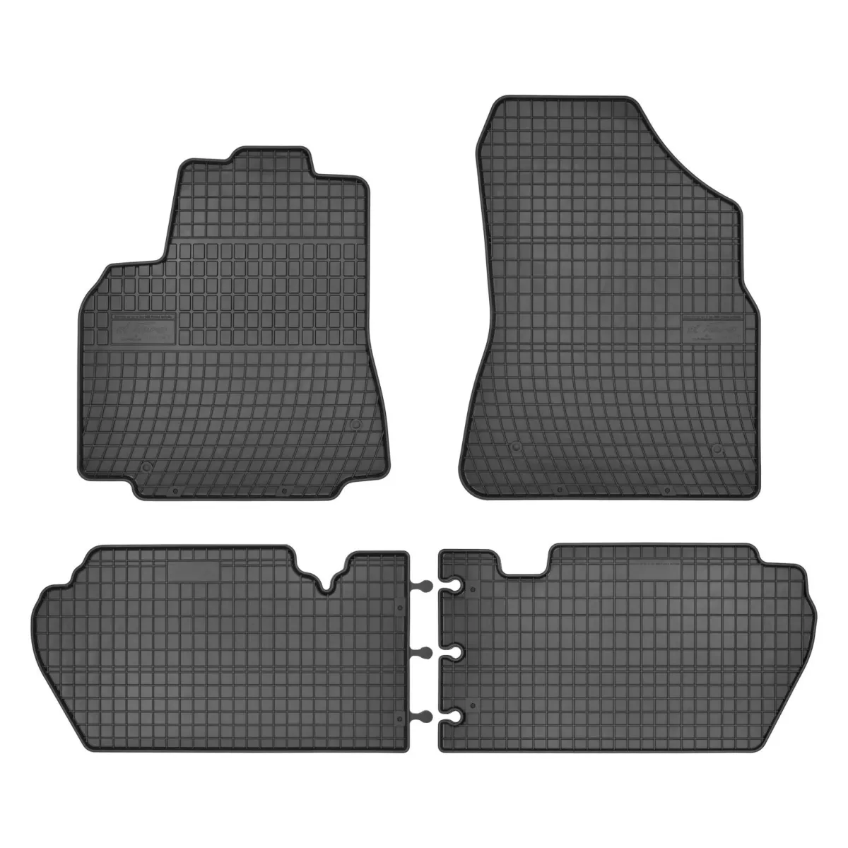 Коврики Frogum Citroen Berlingo II від 2008-2018 в салон резиновые (0633)