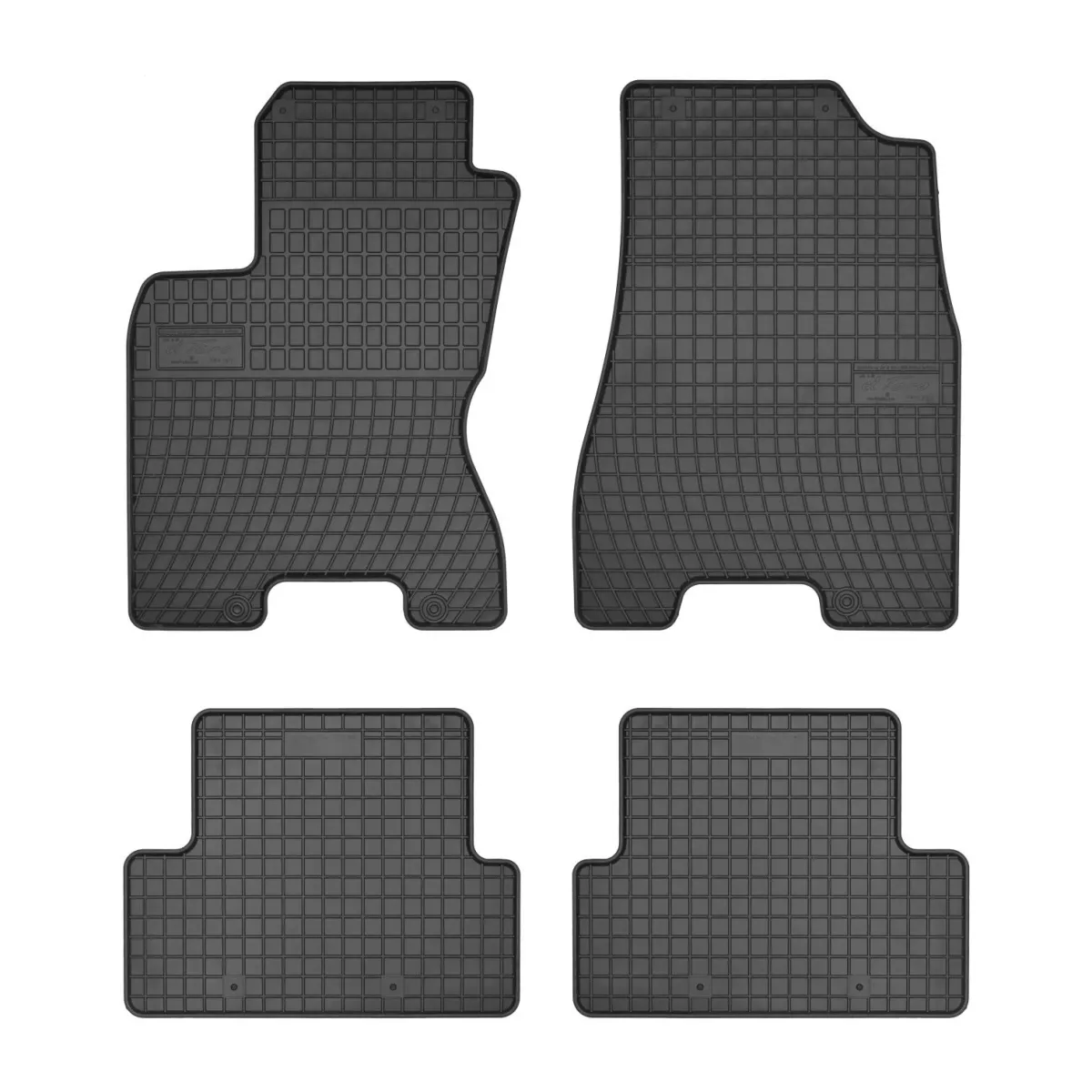 Коврики Frogum Nissan X-trail II T31 від 2007-2014 в салон резиновые (0455)