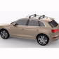 Багажник на рейлінги Turtle AIR 2 Suzuki S-Cross 2014+ Чорний