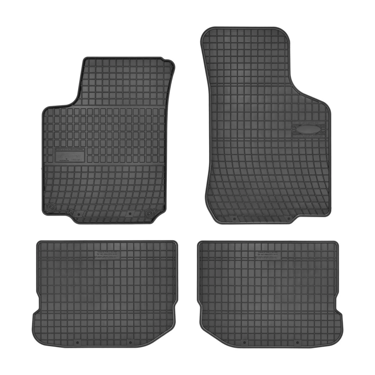 Коврики Frogum Volkswagen Golf IV від 1997-2006 в салон резиновые (012)