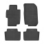 Коврики Frogum Honda Accord VII від 2002-2008 в салон резиновые (0837)