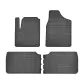 Коврики Frogum Seat Alhambra від 1995-2006 5-місць в салон гумові (0311)