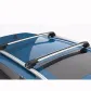 Багажник на рейлинги Turtle AIR 1 Citroen C3 2009- Серебристый