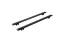 Багажник на рейлінги для KIA Soul Hatchback 2008-2013 Amos Futura Wind Black (Dynamic) 1.2