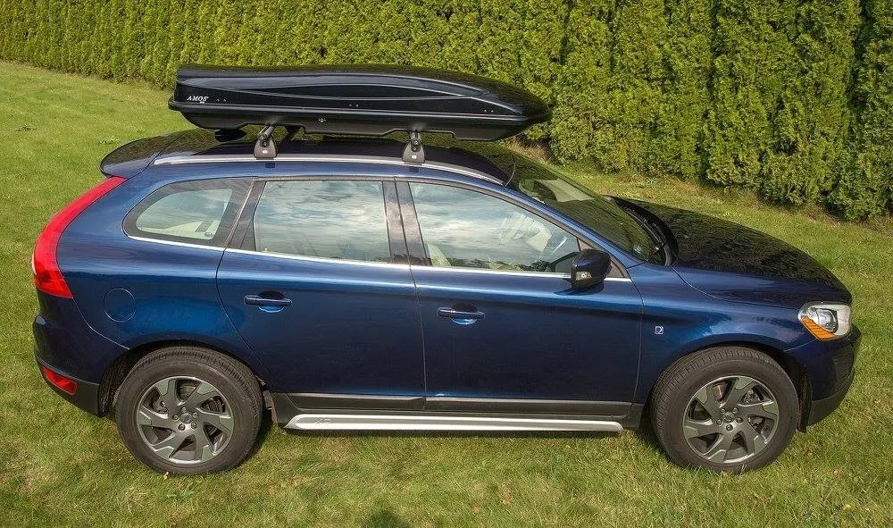 Автобокс на дах автомобіля Amos Travel Pack 500 Black