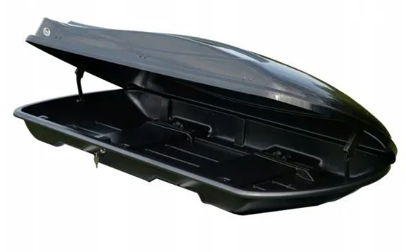 Автобокс на дах автомобіля Amos Travel Pack 500 Black