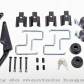 Автобокс на дах автомобіля Amos Travel Pack 500 White