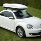 Автобокс на дах автомобіля Amos Travel Pack 500 White