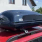 Автобокс на крышу автомобиля Cruz 340 140x80x45 черный глянец