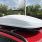 Автобокс на дах автомобіля Amos Travel Pack 420 White