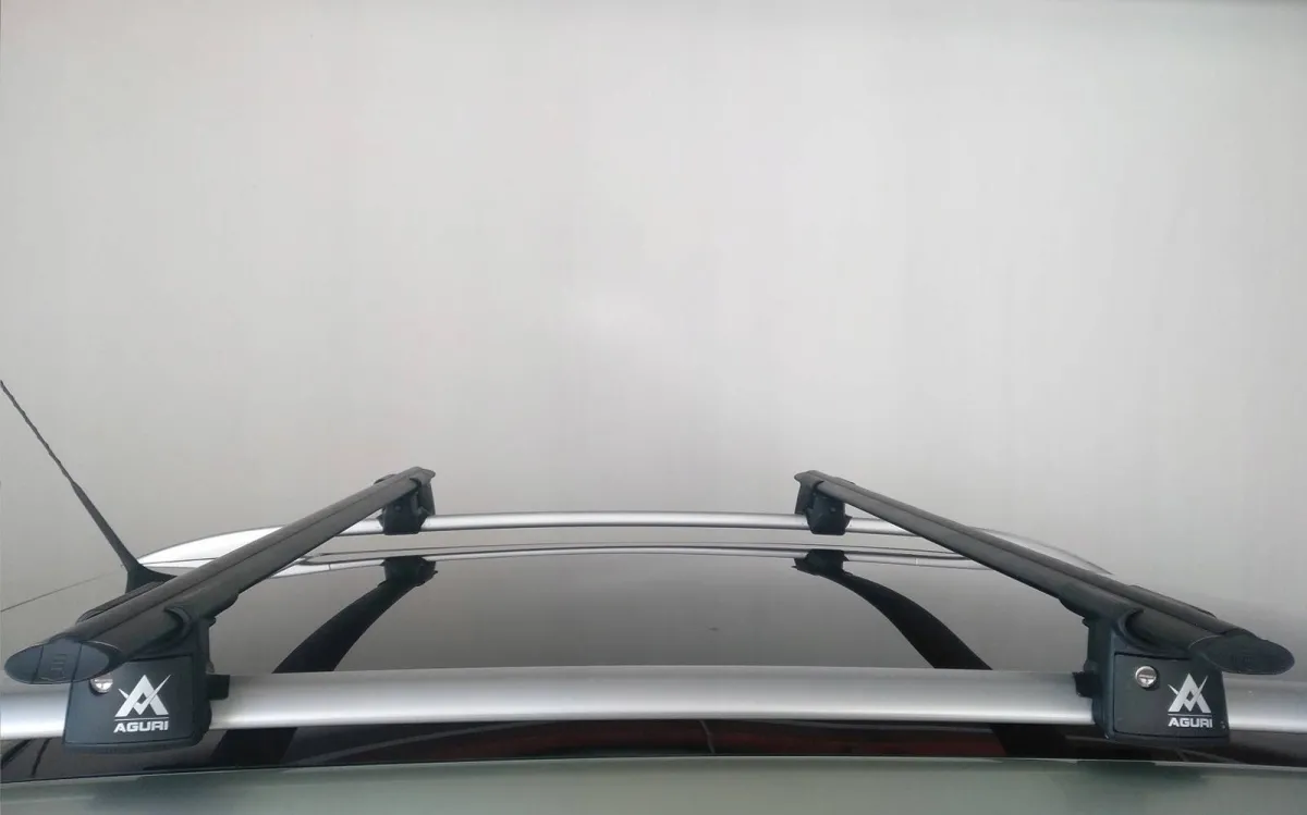 Автобагажник на дах для FORD Explorer SUV 2002>2005 Aguri Runner Black
