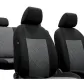 Авточехлы на сиденье Pok-ter Exclusive NISSAN ALTIMA 1998-2001 с синей вставкой экокожа