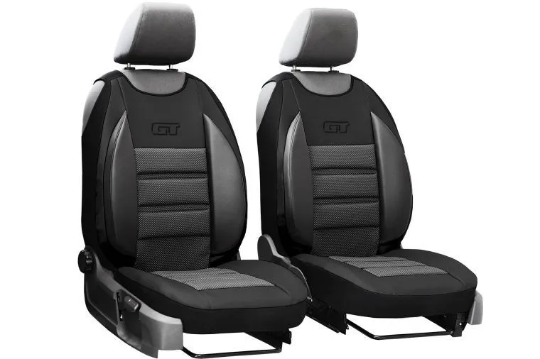 Авто чохли накидки для Ford Transit 2006-2014 Pok-ter GT чорні (на передні сидіння)