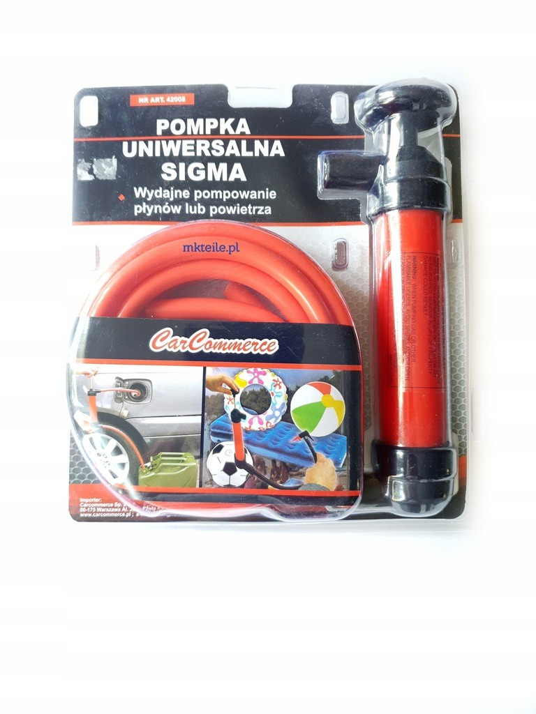 Насос груша для перекачування рідини CarCommerce SIGMA 42008