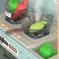 Развивающий набор детская кухня с духовкой и продуктами светом и звуковыми эффектами Розовый