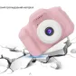 Дитячий цифровий фотоапарат Baby Photo Камера  Х200 з автофокусом Рожевий з рамками для фото та іграми