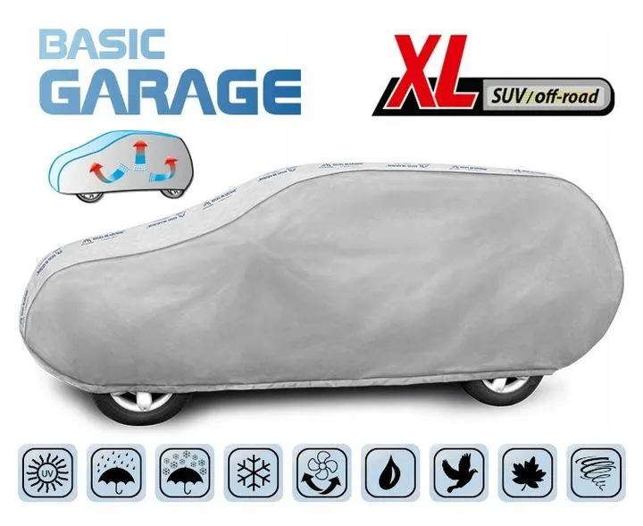 Чехол-тент для автомобиля SEAT Tarraco Kegel-Blazusiak Basic Garage XL Road/SUV (5-3969-241-3021)