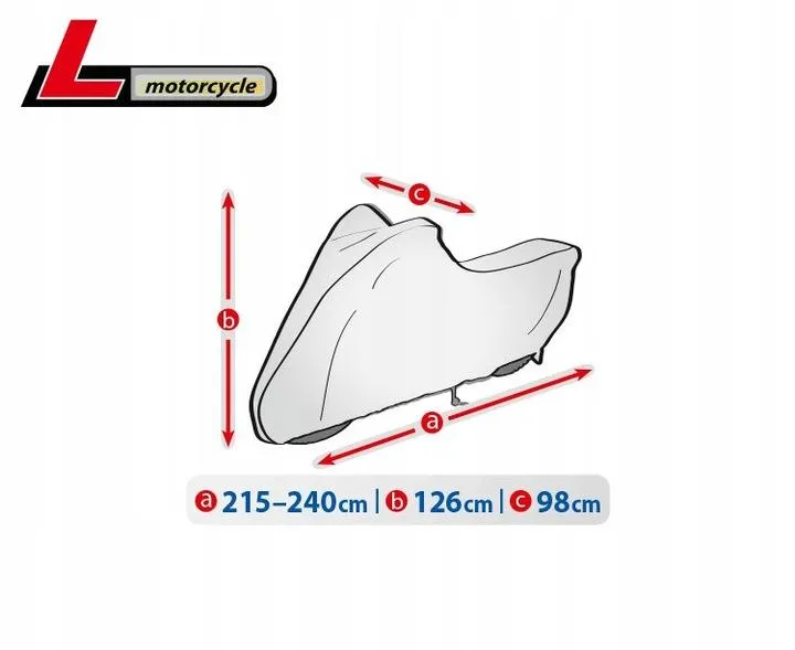 Чехол-тент для мотоцикла Kegel-Blazusiak L Motorcycle (5-4174-248-3020)