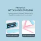 Проектор для рисования со слайдами Painting Projector фиолетовый с оранжевым (AUAU05)