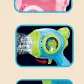 Игрушечный детский пистолет генерирующий пузыри DINO Bubble Gun синий (AUAU07)