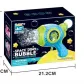 Игрушечный детский пистолет генерирующий пузыри DINO Bubble Gun синий (AUAU07)