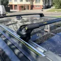 Фото 4 к отзыву на Багажник на рейлинги Turtle AIR 2 Jeep Grand Cherokee WK2 SUV 2011- Черный (MC02002-9498S) (покупатель установил на JEEP GRAND CHEROKEE 2011-).