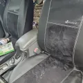Фото 1: Відгуки про товар (на фото приклад встановлення на HYUNDAI SANTA FE 2001-2006). Колір: Чорний.