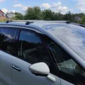 Фото 1:  (на фото пример установки на CITROEN C4 GRAND PICASSO 2013-2022). Цвет: Серебряный.