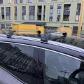 Фото 1:  (на фото пример установки на RENAULT GRAND SCENIC 2016-2022). Цвет: Серебряный.