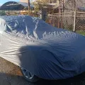 Фото 1: Відгуки про товар (на фото приклад встановлення на TESLA MODEL S). Колір: Сірий.