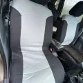 Фото 1: Відгуки про товар (на фото приклад встановлення на HYUNDAI MATRIX 2001-2010). Колір: Сіра вставка, чорні боки.