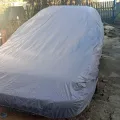 Фото 1: Чохол-тент для автомобіля DAEWOO SENS Autovalom M Sedan (CC2501)  (на фото приклад встановлення на DAEWOO SENS). Колір: Сірий.