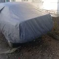 Як виглядає Чохол-тент для автомобіля DAEWOO SENS Autovalom M Sedan (CC2501)  в салоні (на прикладі DAEWOO SENS) – фото 2.