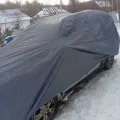 Как выглядит Чехол-тент для автомобиля CHERY BEAT Autovalom M2 Hatchback (CC2508)   в салоне (на примере CHERY BEAT) – фото 2.
