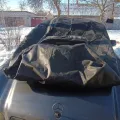 Встановлений товар Чохол-тент для автомобіля Kegel для HYUNDAI i40 sedan Basic Garage XL Sedan (5-3964-241-3021) (на фото авто MERCEDES E KLASS) – фото 3.