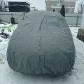 Фото 1: Відгуки про товар (на фото приклад встановлення на RENAULT SCENIC). Колір: Сірий.