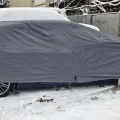 Встановлений товар Чохол-тент для автомобіля для AUDI A6 (C5) sedan Autovalom XL Sedan (CC2503) (на фото авто TOYOTA CAMRY) – фото 3.