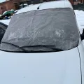 Установленный товар Защитная накидная на лобовое стекло автомобиля от снега и мороза Kegel-Blazusiak Winter Delivery Van размер XXL 110х185 см (5-3313-246-4010) (на фото авто  ) – фото 3.