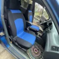 Установленный товар Авто чехлы для Daewoo Lanos 1997-2017 Pok-ter Classic Plus с синей вставкой (на фото авто DAEWOO LANOS 1997-2017) – фото 3.