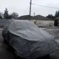Установленный товар Чехол-тент для автомобиля Kegel для JEEP Patriot Basic Garage L SUV/Off Road (5-3968-241-3021) (на фото авто VOLKSWAGEN TIGUAN) – фото 3.