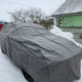 Фото 1:  (на фото пример установки на MAZDA CX-5). Цвет: Серый.
