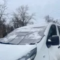Установленный товар Защитная накидная на лобовое стекло автомобиля от снега и мороза Kegel-Blazusiak Winter Delivery Van размер XXL 110х185 см (5-3313-246-4010) (на фото авто  ) – фото 3.