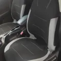 Фото 1: Відгуки про товар (на фото приклад встановлення на NISSAN QASHQAI 2006-2013). Колір: Сіра вставка, чорні боки.
