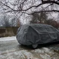 Фото 1: Відгуки про товар (на фото приклад встановлення на RENAULT SCENIC). Колір: Сірий.
