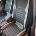 Як виглядає 5D Чохли на сидіння для TOYOTA RAV4 2013-2018 AUAU Fame чорні в салоні (на прикладі VOLKSWAGEN ID.4 2020-) – фото 2.