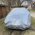 Фото 1: Чохол-тент для автомобіля для SKODA Fabia I/II/III kombi Autovalom L1 Hatchback/Combi (CC2509)   (на фото приклад встановлення на SKODA FABIA). Колір: Сірий.