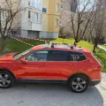 Фото 1:  (на фото пример установки на VOLKSWAGEN TIGUAN 2015-). Цвет: Серебряный.