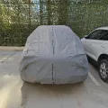 Фото 1: Чехол-тент для автомобиля Kegel для BMW X3 Mobile Garage L SUV/Off Road (5-4122-248-3020)  (на фото пример установки на HONDA CR-V). Цвет: Серый.